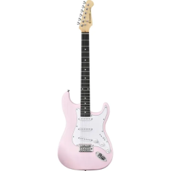 Donner DST-80 Electric Guitar Package shell pink
